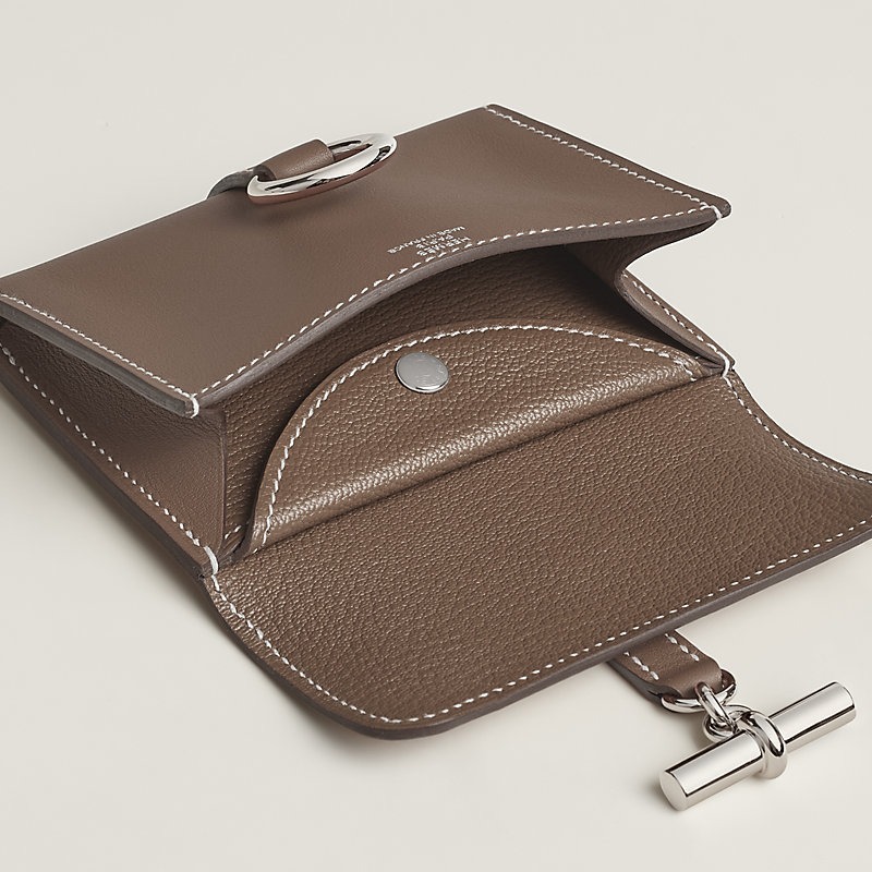 【HERMES】留め具が可愛い♪財布《グレナン》コンパクト