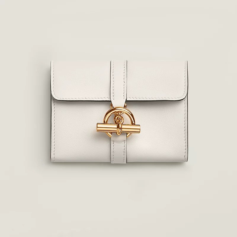 【HERMES】留め具が可愛い♪財布《グレナン》コンパクト