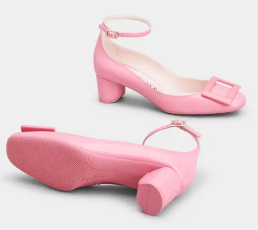 ROGER VIVIER ユールック エナメル アンクルストラップ パンプス ROGER VIVIER ユールック エナメル アンクルストラップ パンプス