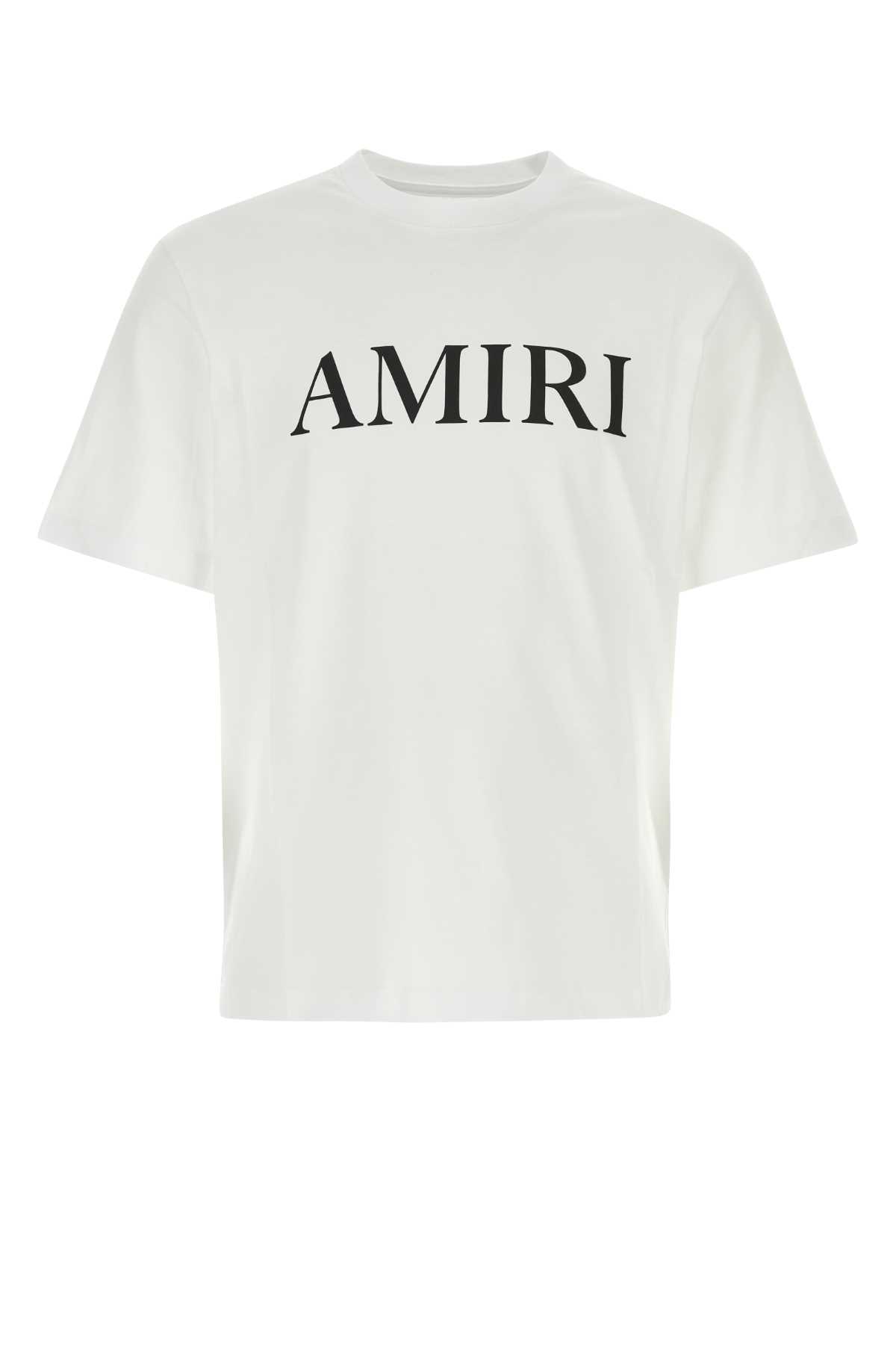 【関税&送料込】Amiri White Cotton T-Shirt
