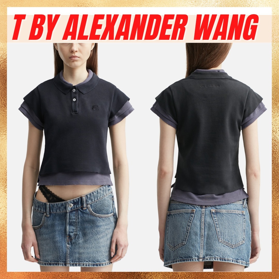 T by Alexander Wang(ティーバイアレキサンダーワン) ポロシャツ