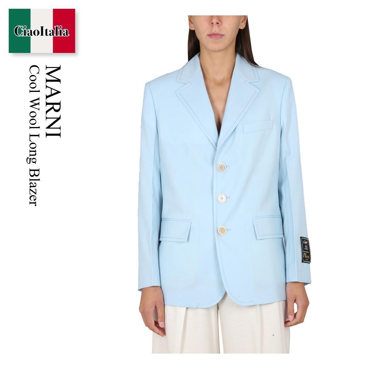 ジャケット Marni Cool Wool Long Blazer