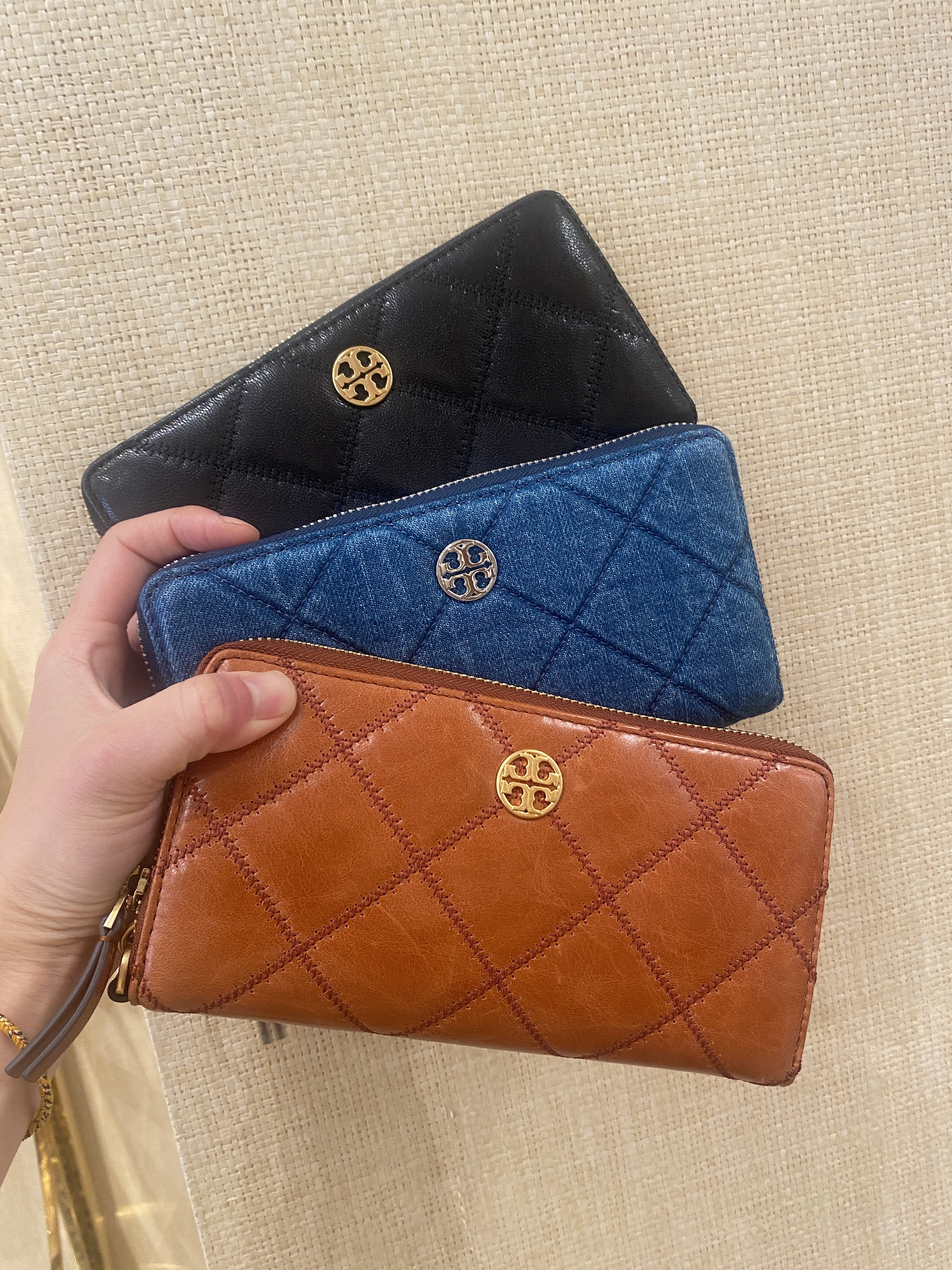 トリーバーチ＊WILLA ジップコンチネンタル ウォレット