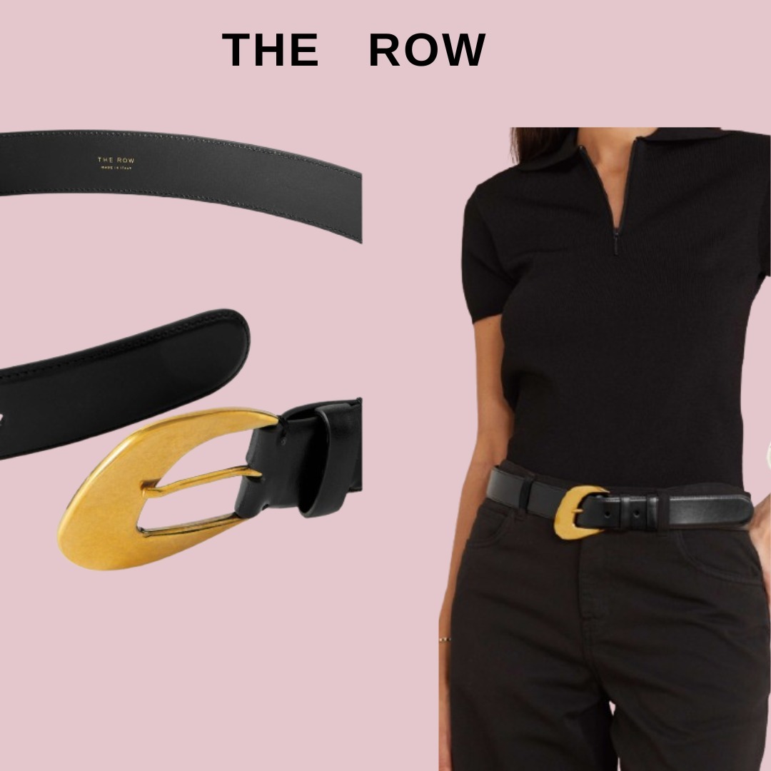 THE ROW レザー ベルト【関税なし】