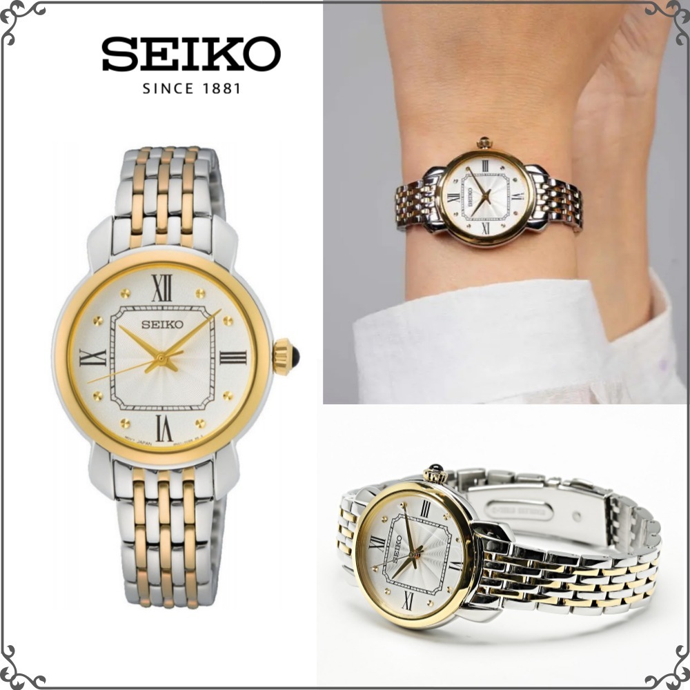 アナログ腕時計 SEIKO | Classic Silver-tone Dial Ladies Watch SUR498P1