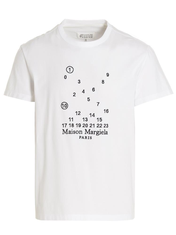 Tシャツ・カットソー maison margiela Logo embroidery T-shirt