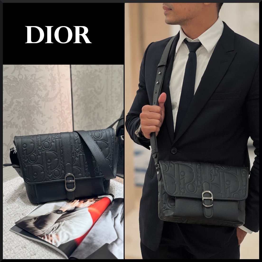 【普段使いに☆】Dior Daily メッセンジャーバッグ ミディアム
