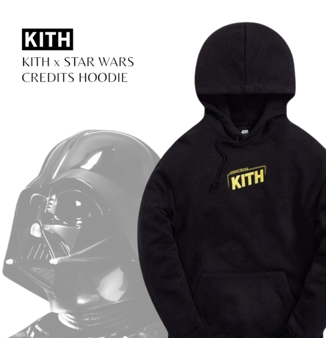 ☆ KITH x STAR WARS Credits hoodie コラボパーカー ☆