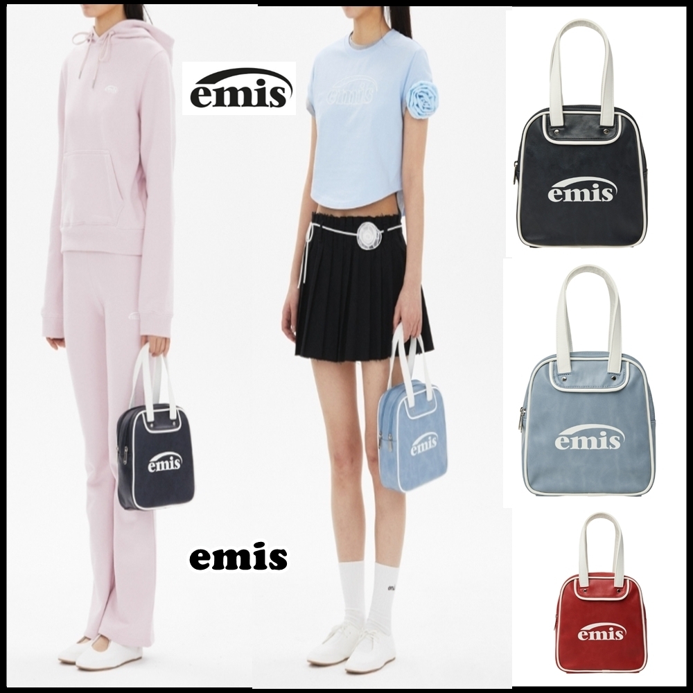 早期完売★EMIS★VINTAGE SQUARE BOWLING BAG★25SS★日本未入荷