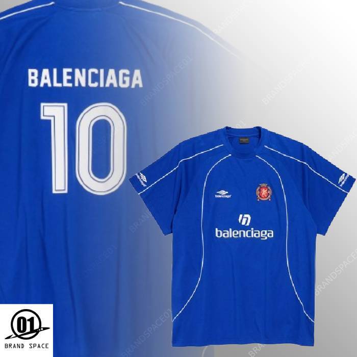 入手困難 BALENCIAGA サッカー オーバーサイズ Tシャツ