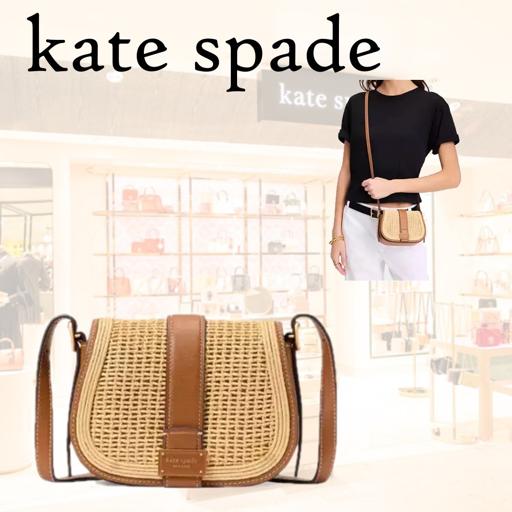 kate spade / ヌーヴォー ストロー ミニ サドル