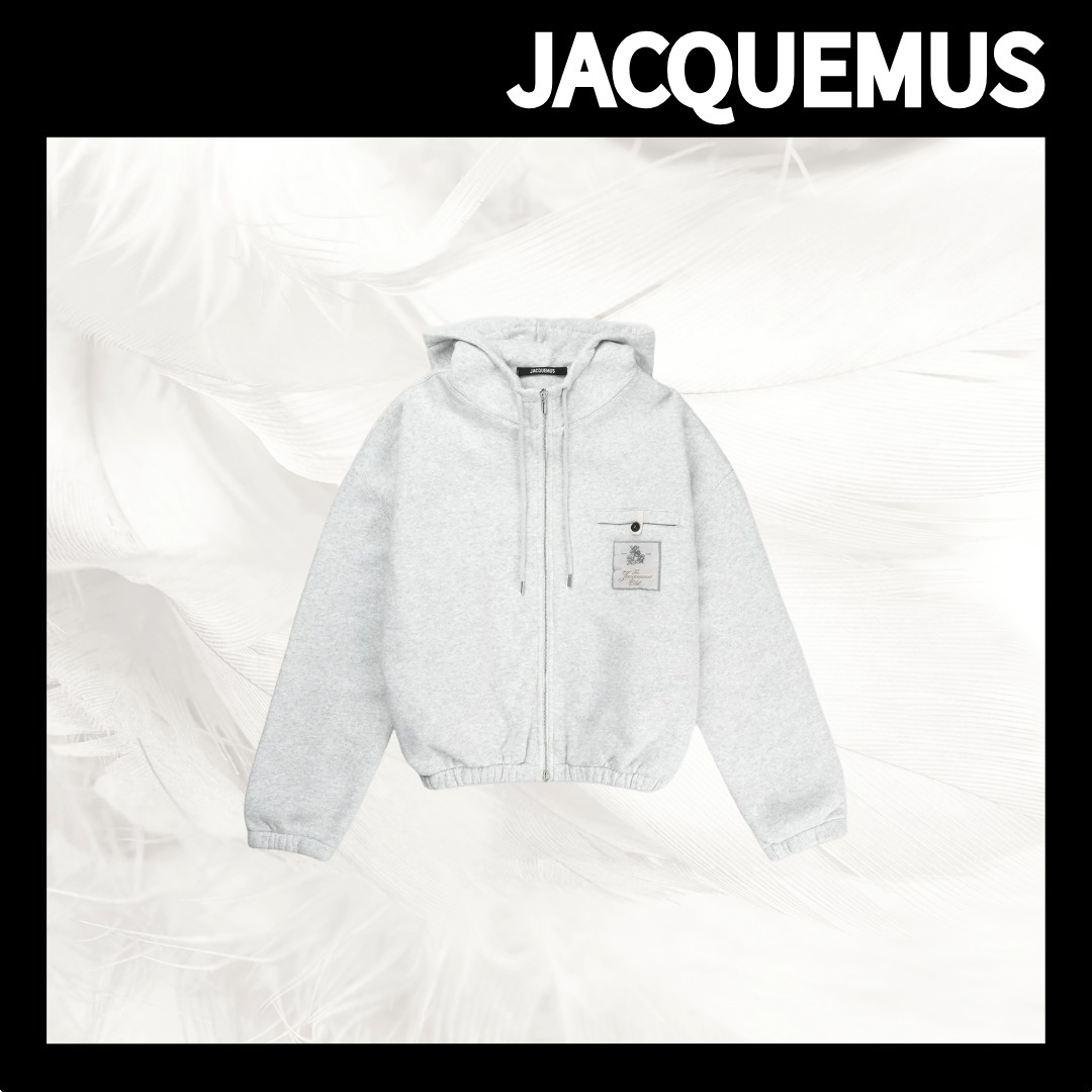 【JACQUEMUS】Le Hoodie Torneo Hood/追跡可能/全国送料無料