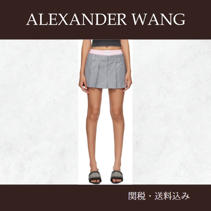 Alexander Wang ☆グレー Pre-Styled Boxer スコート
