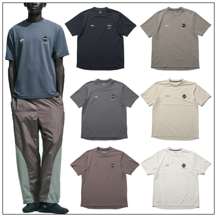 【F.C.Real Bristol】AUTHENTIC LOGO S/S TEAM TOP/ロゴ Tシャツ