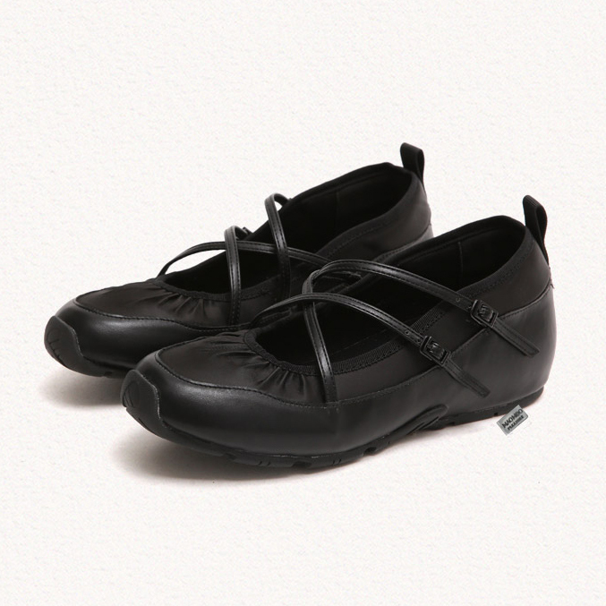 MACMOC ■ Plie 2Color Lovely Strap Combo Sneakers 3.5cm