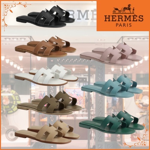 大人気♡【HERMES】フラットサンダル