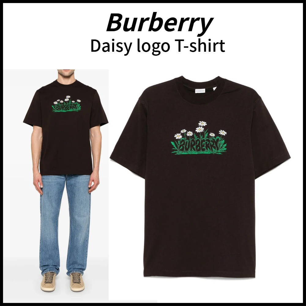 【Burberry】関税込★デイジーロゴコットンTシャツ