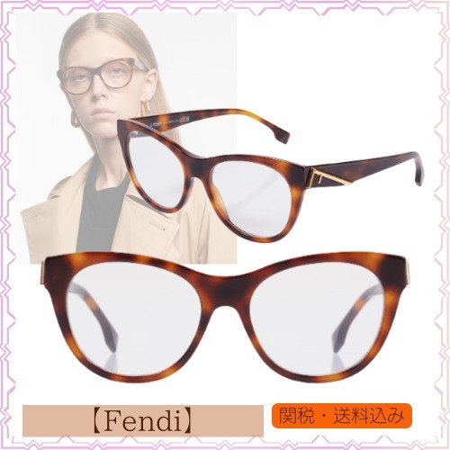 上質な存在感【Fendi】 ファースト◇ラウンド◇メガネ