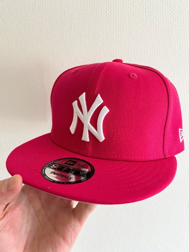 ピンク★New Era ニューエラ ベースボールキャップ ヤンキース