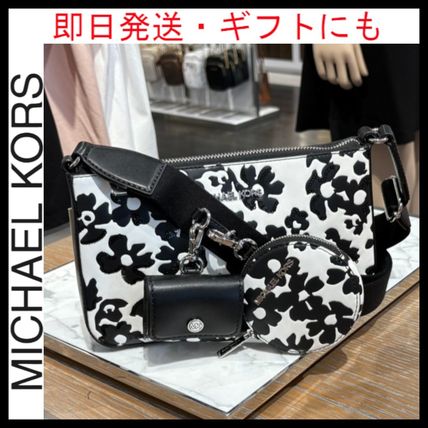 セット☆MICHAEL KORSショルダーバッグ 花柄 バッグ 財布 Amazon | [マイケルコース] バッグ レザー 花柄 フラワー