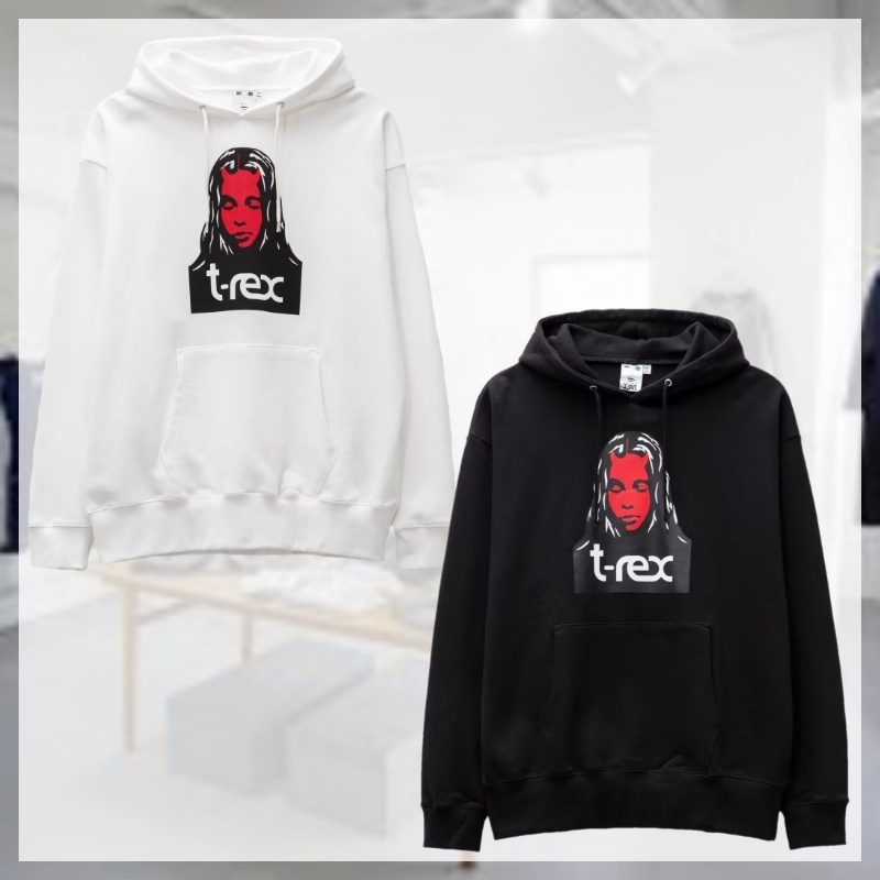 関税込 X-girl × T-REX エックスガール コットン フーディ