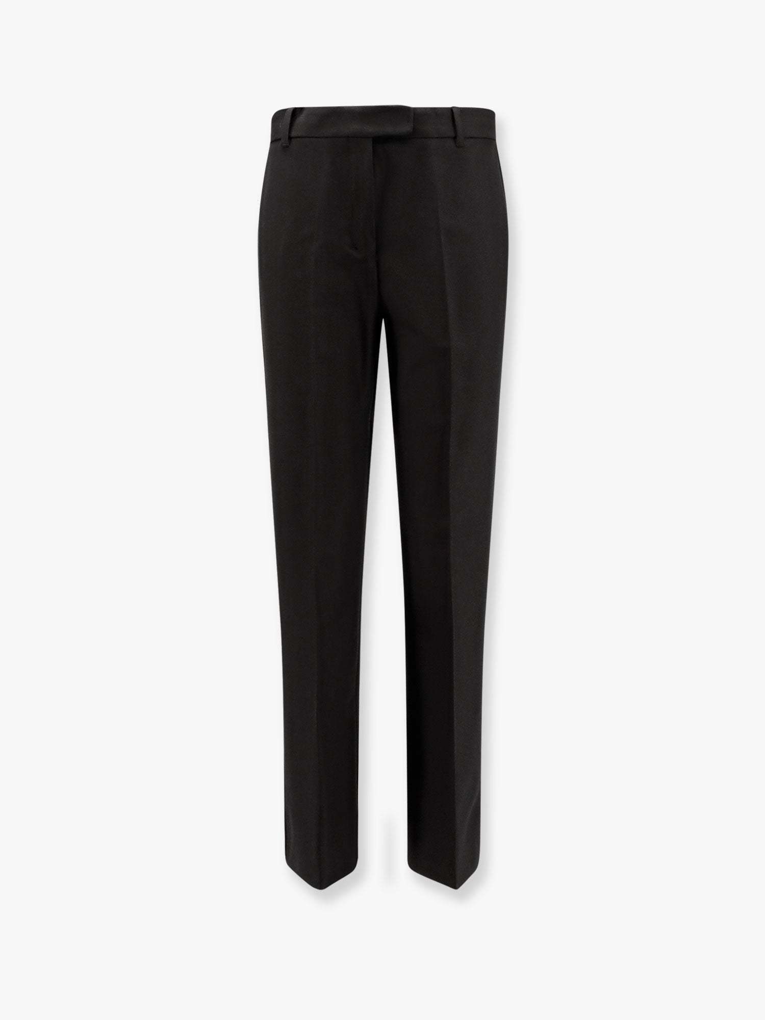 S MAX MARA Fatina viscose and cotton trouser パンツ