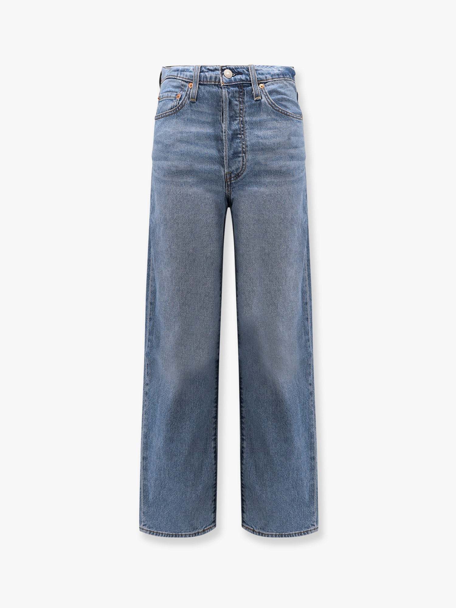 デニム・ジーパン LEVI'S Ribcage straight ankle stretch denim jeans