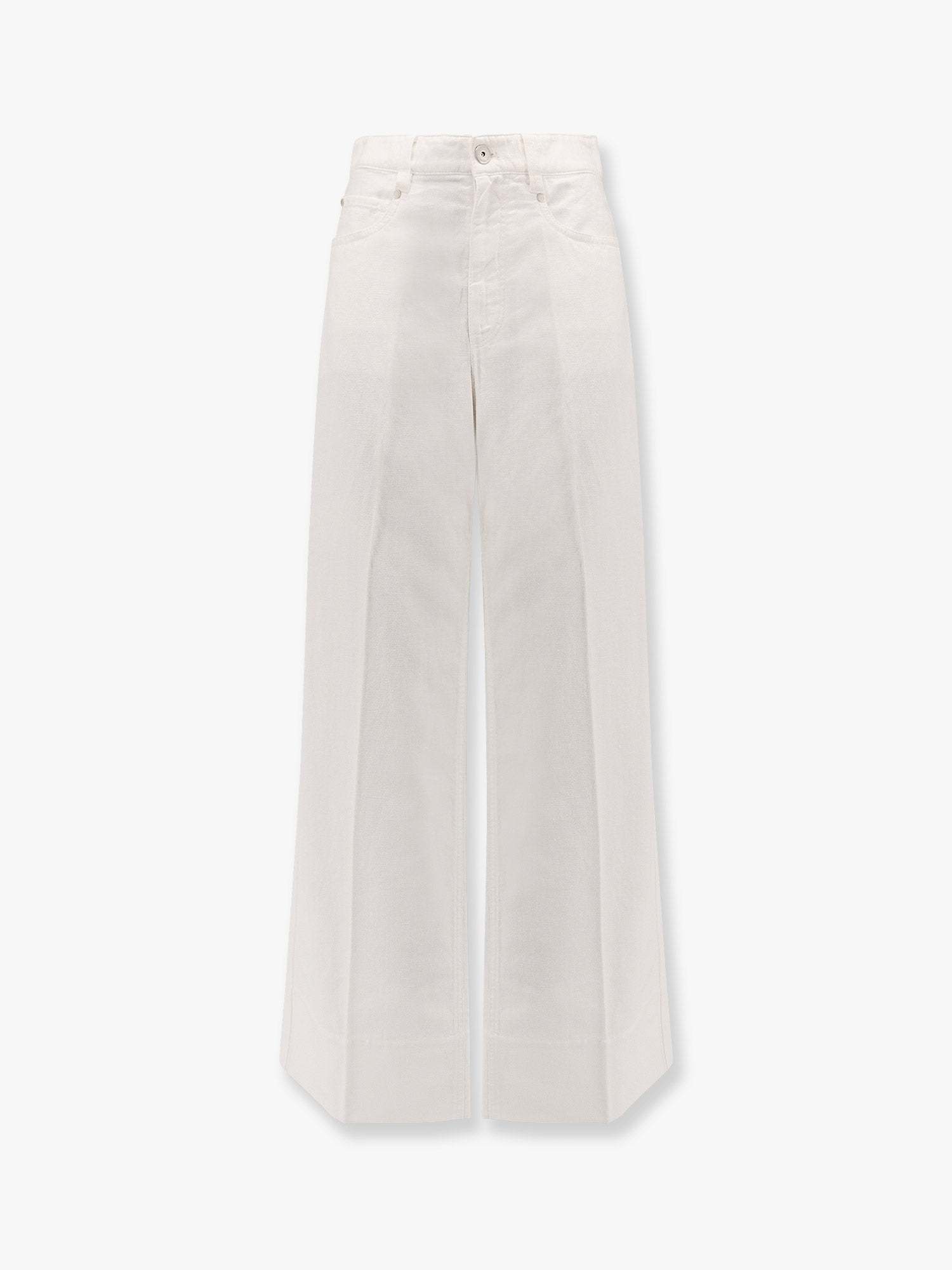 BRUNELLO CUCINELLI Cotton and linen trouser パンツ