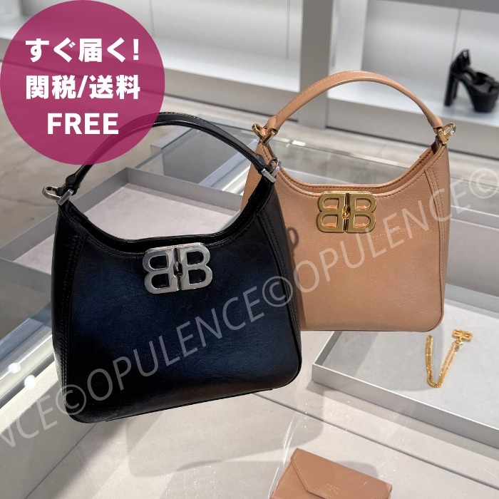 BALENCIAGA バレンシアガ BB ソフト ハンド/ショルダーバック S