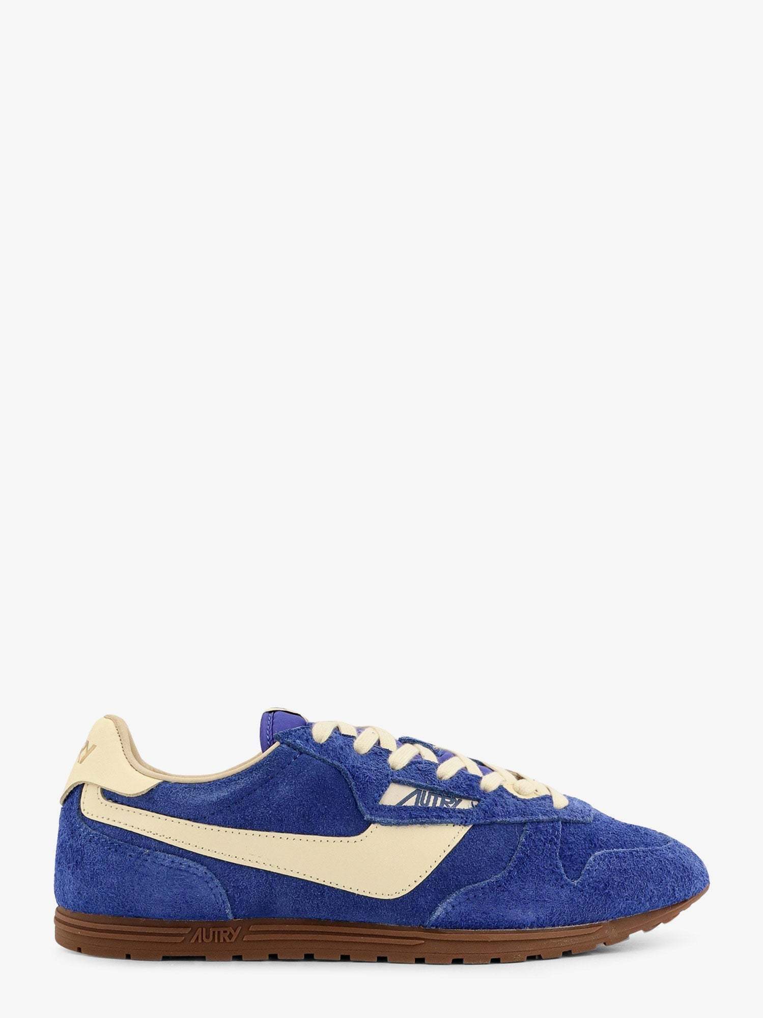 スニーカー AUTRY Windspin low-top suede and leather sneakers