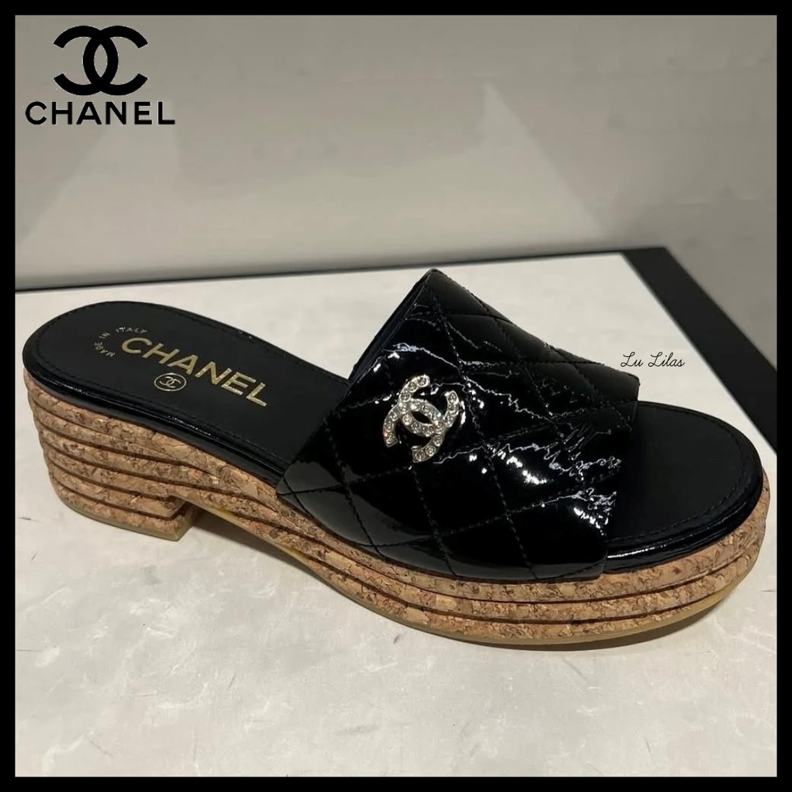 【サッと履けてかわいい♪】CHANEL サンダル