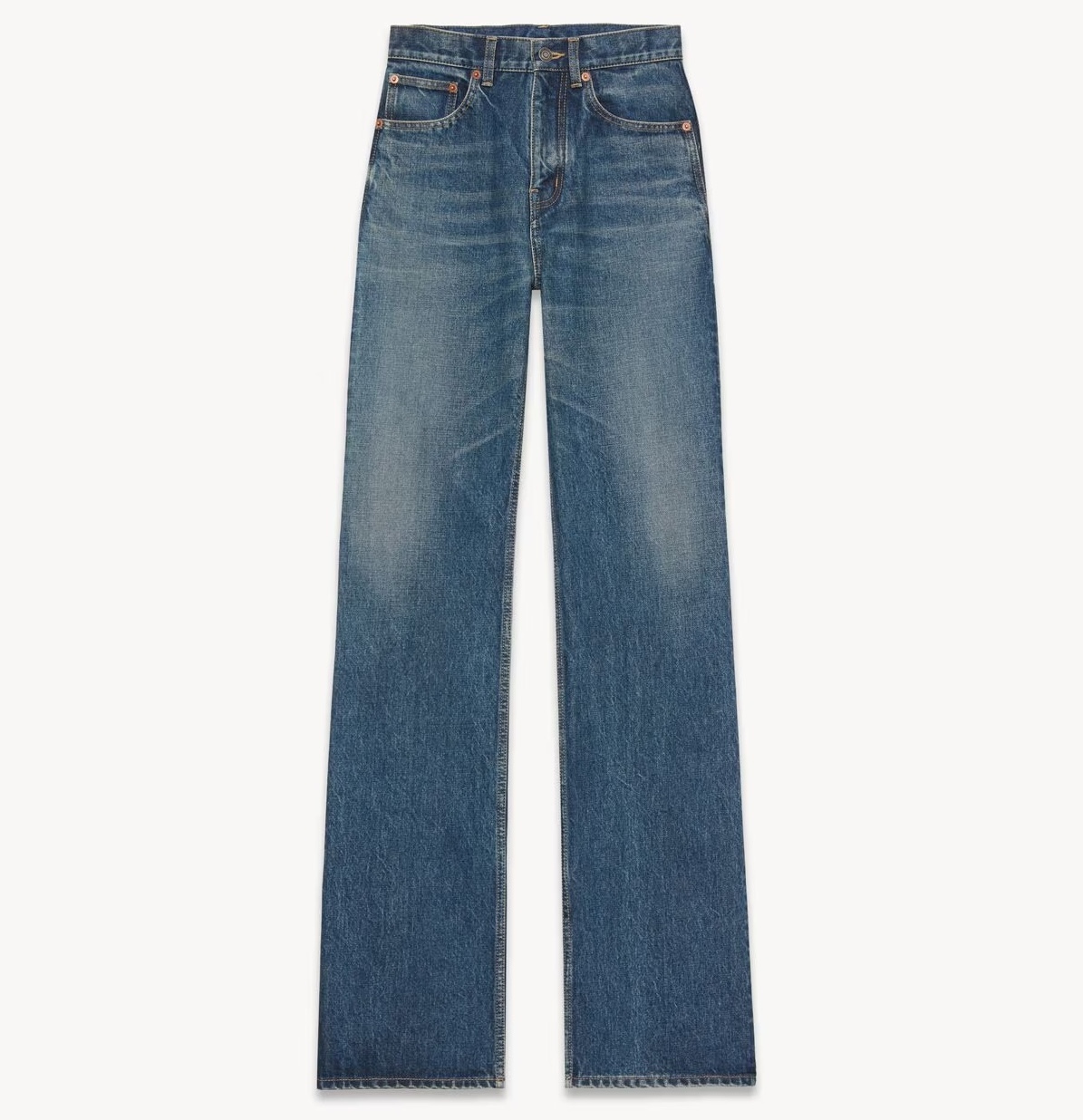Saint Laurent《クライドジーンズ》オーガストブルーデニム 直営