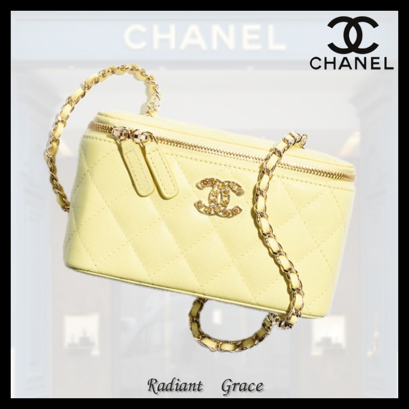 《華やかさと上品さが共存★》CHANEL ヴァニティケース