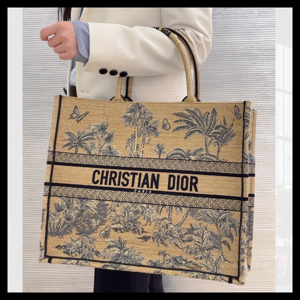 【大容量♪】Dior★ Dioriviera Book Tote バッグ ラージ
