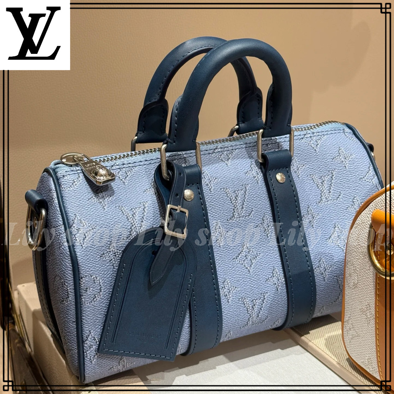 ギフトに【Louis Vuitton】キープオール・ショルダーバッグ25