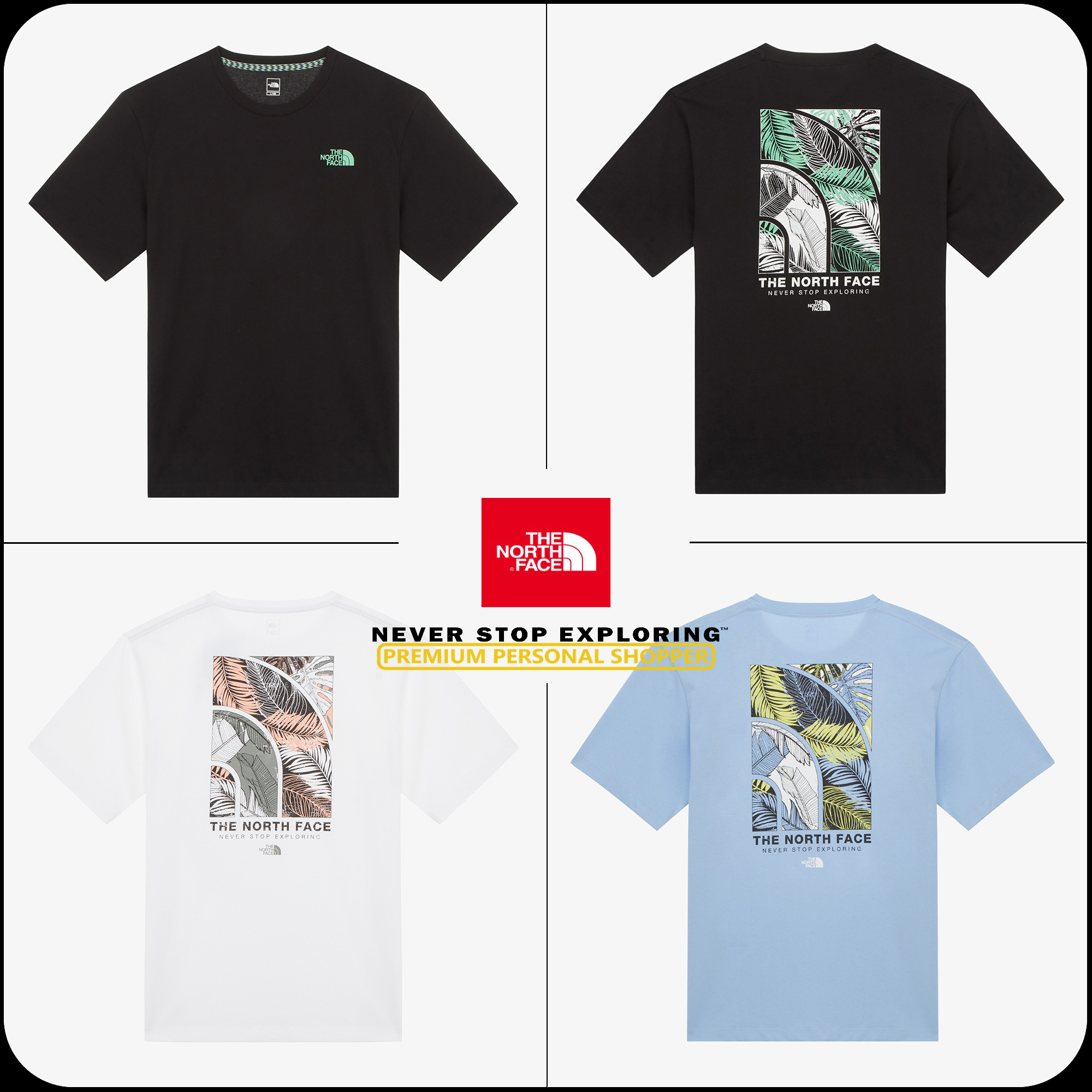 [THE NORTH FACE]★25SS★韓国人気★M'S EVERGREEN S/S R/TEE 2