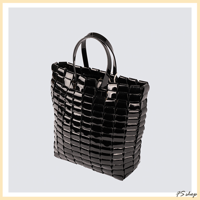 DRAGON DIFFUSION | LINK TOTE 8960 PATENT BLACK/正規品/関税込