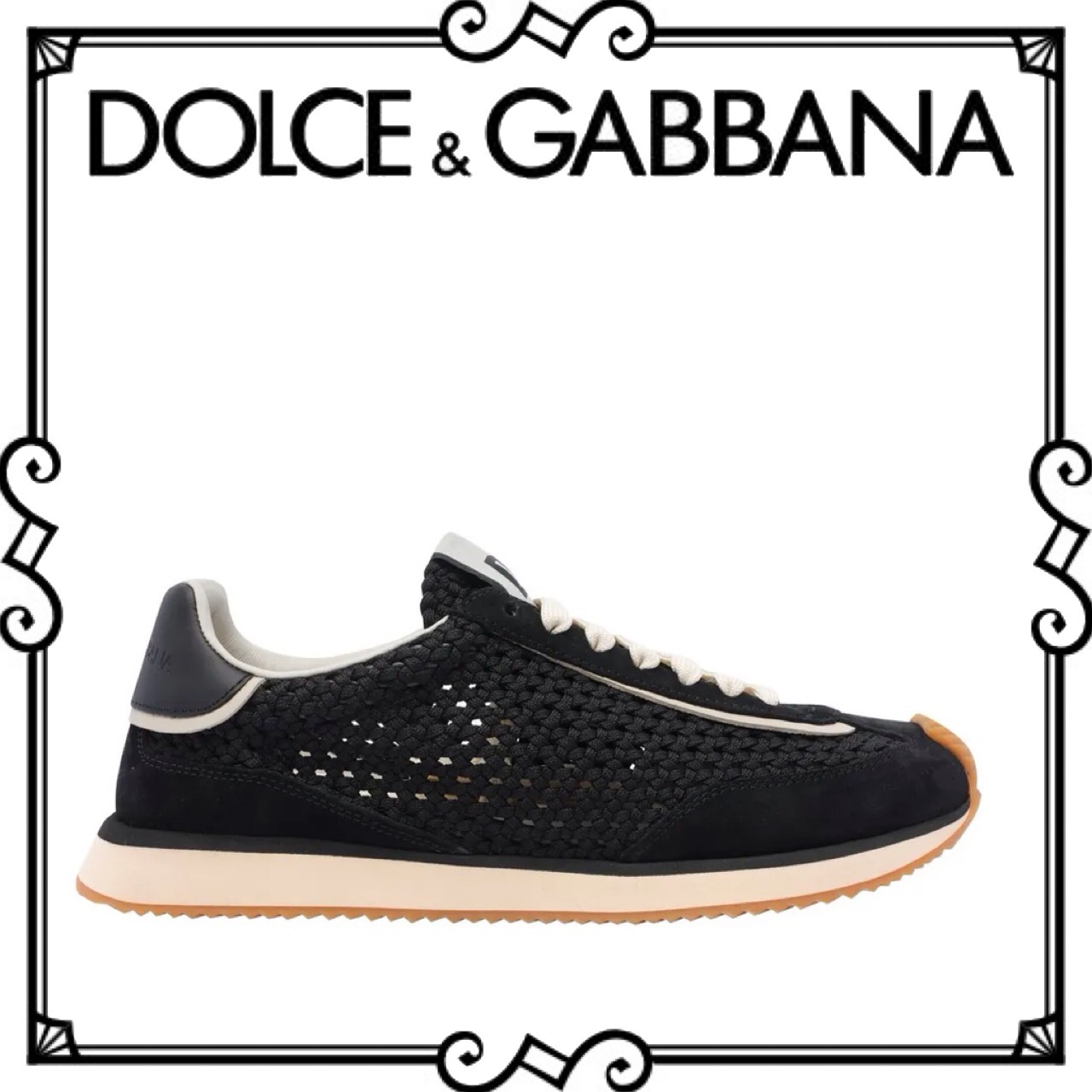 【VIP価格】DOLCE & GABBANA ドルガバ クッション スニーカー