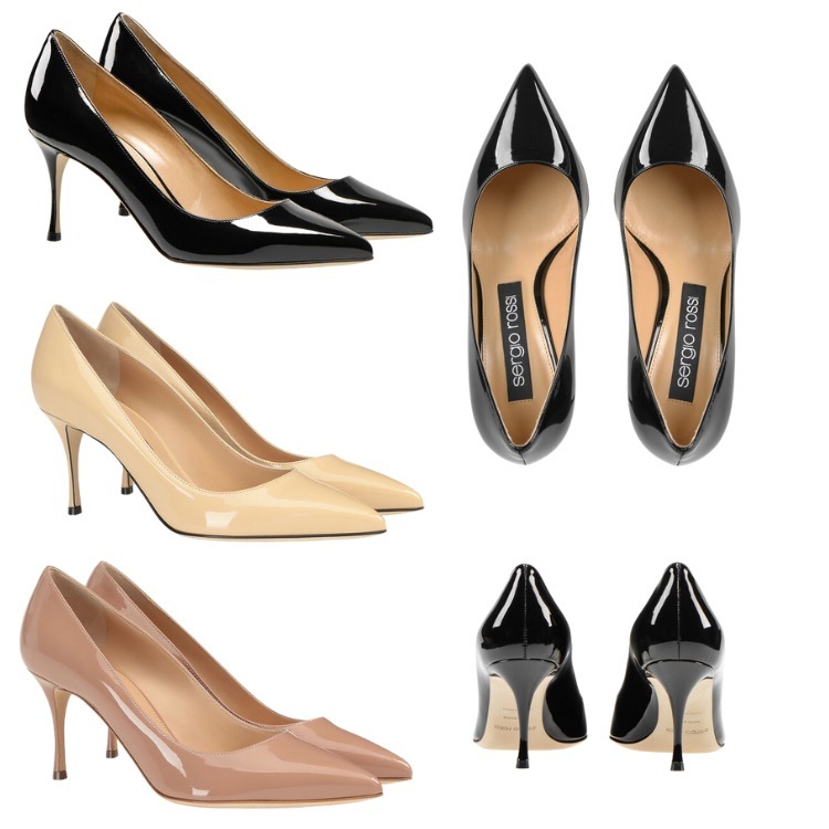 【直営店】Sergio Rossi Godiva パンプス 3色展開