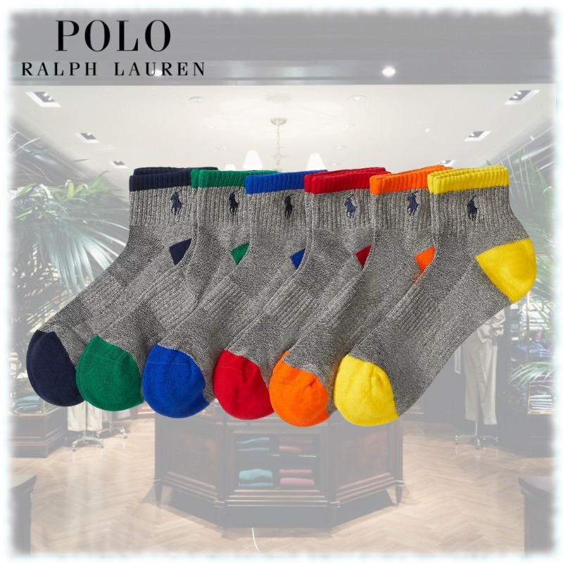 限定SALE☆Polo Ralph Lauren ポニー ソックス 靴下 6足セット