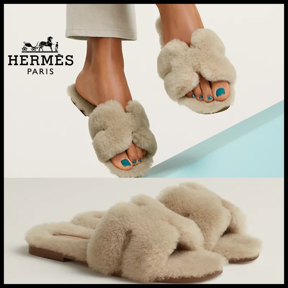 夏のファー【Hermes】エルメス サンダル 《オラン》