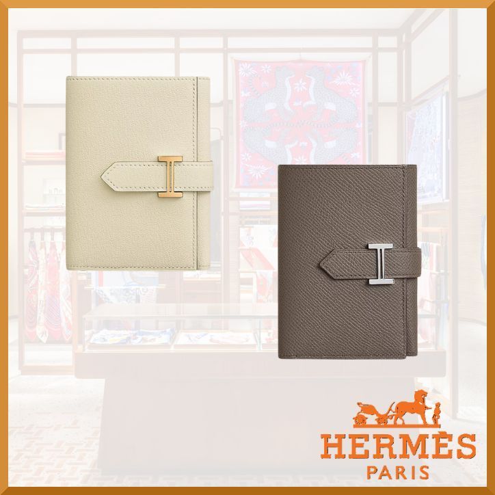 【シンプル♡】Hermesベアルンコンビネウォレット