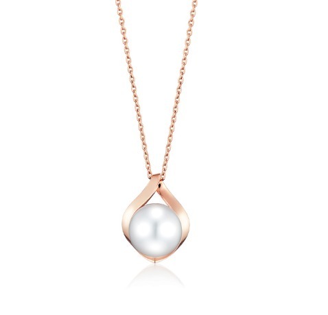 [Golden dew] 韓国☆18K☆Carolyn Lilly3 Pearl ペンダント