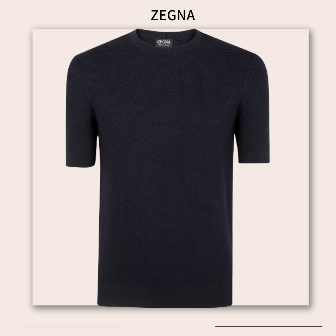〈ZEGNA〉Premium Cotton Tシャツ（関税込み）