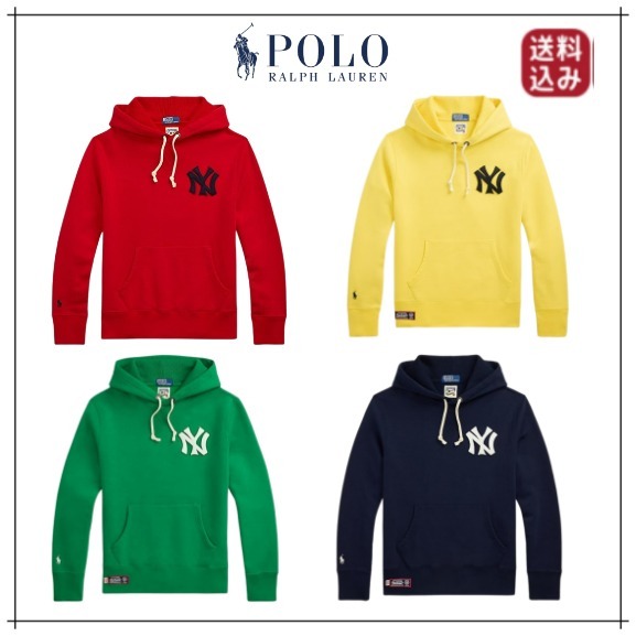 （残りわずか）POLO RALPH LAUREN ヤンキース パーカー