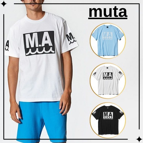 【muta】× ACANTHUS ロゴ Tシャツ