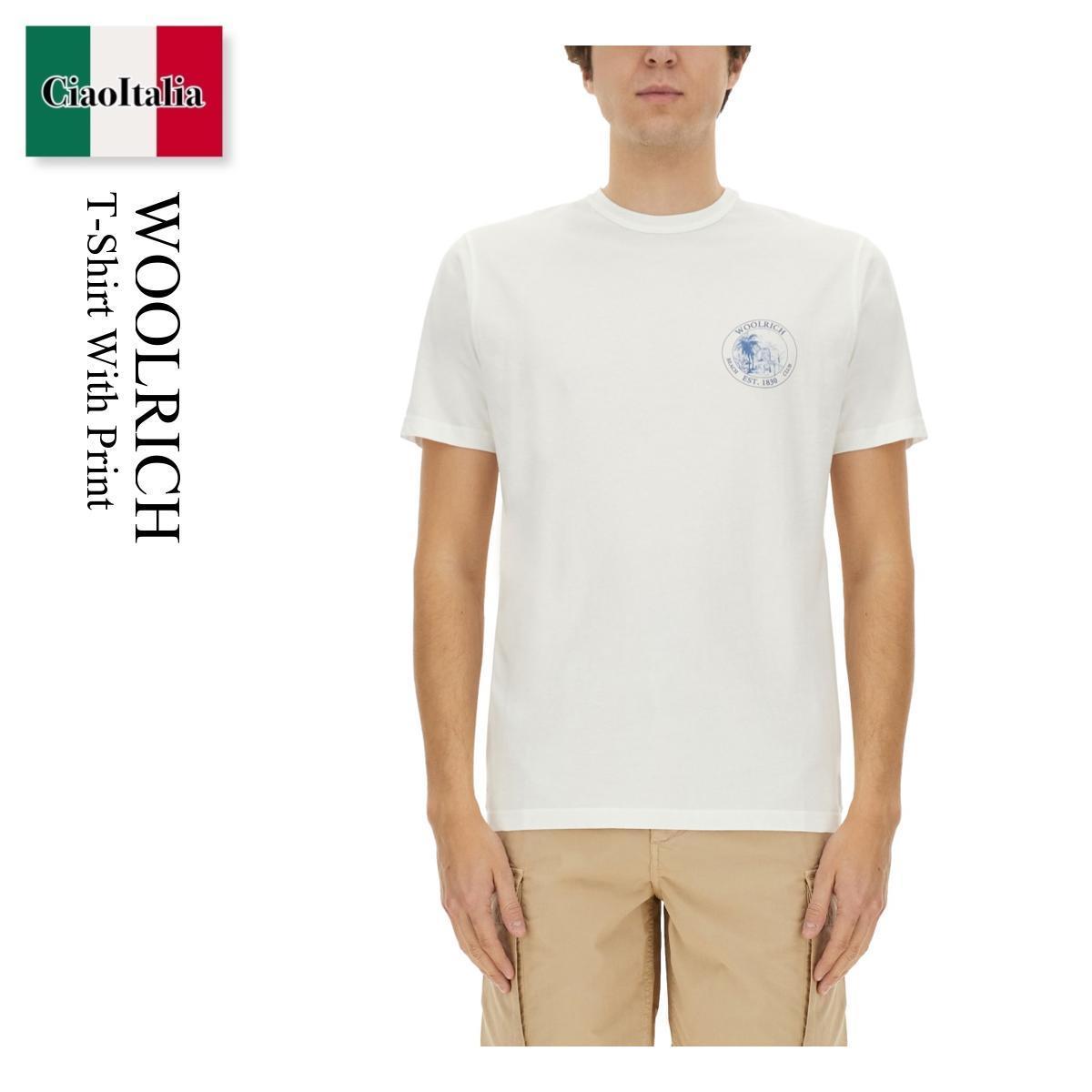 Tシャツ・カットソー Woolrich T-Shirt With Print