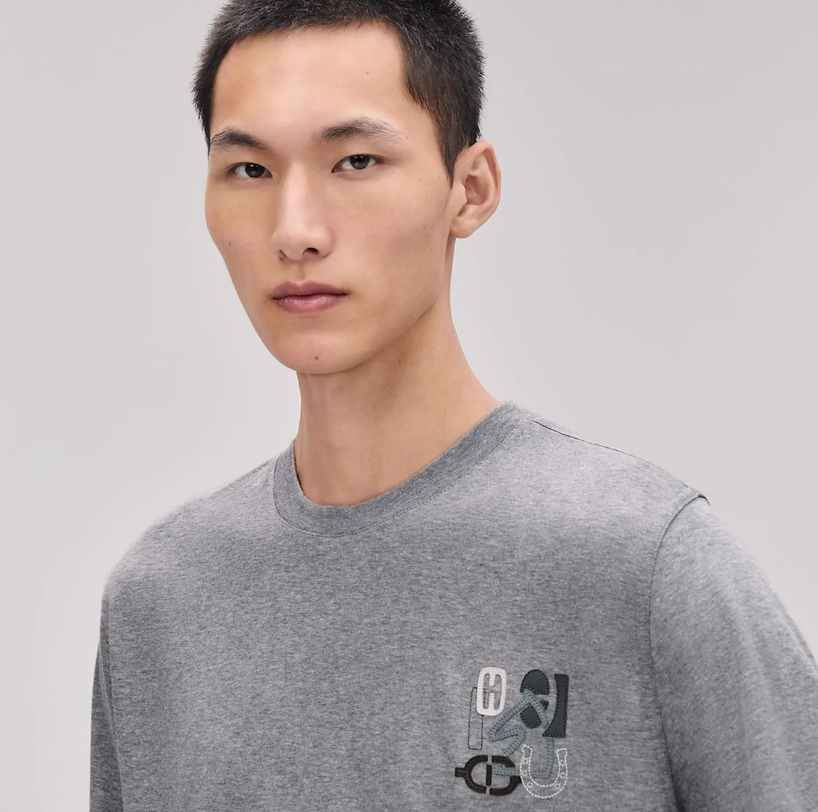 【オシャレTシャツ】HERMES 《H Puzzle》 Hパズル Tシャツ 半袖