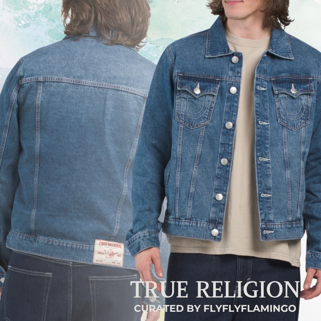 【TRUE RELIGION】おしゃれ♪Jesse デニムトラッカージャケット