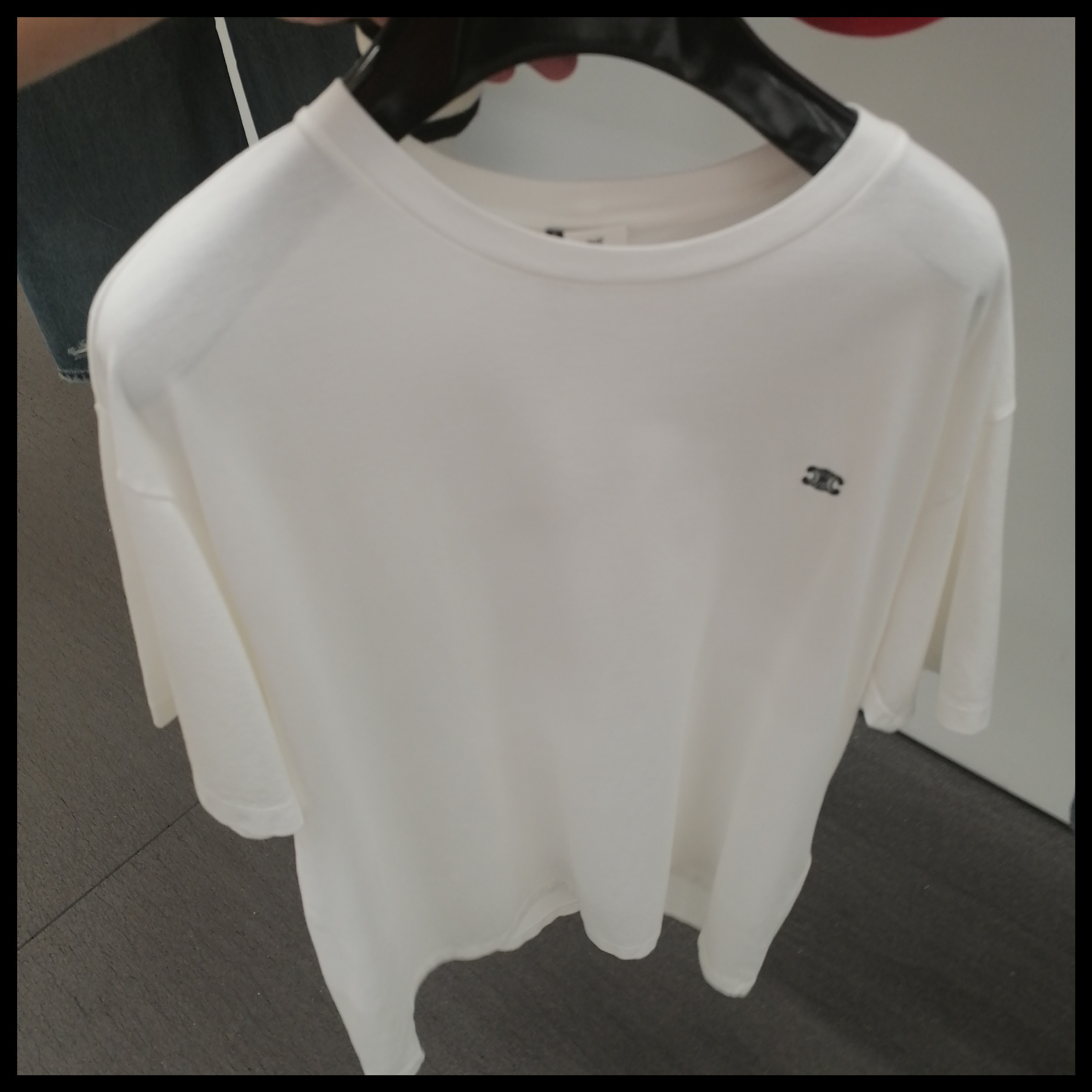 ◆CELINE◆ トリオンフ ルーズTシャツ / コットンジャージー